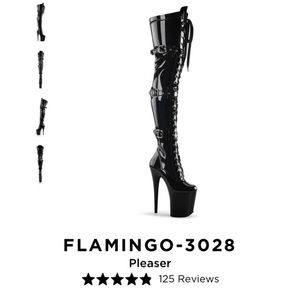 Worn once for a costume party. They are in great condition.